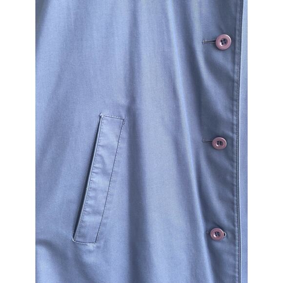 VTG London Fog ladies maincoat 14P blue - Picture 8 of 12